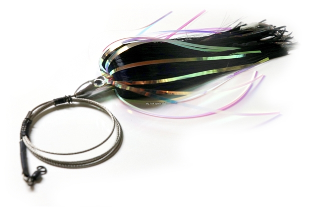 Picture of R&R Large Wahoo Magnet Sr., Clear/Black Nylon And Plastic Skirts, Size 10 Single Hook