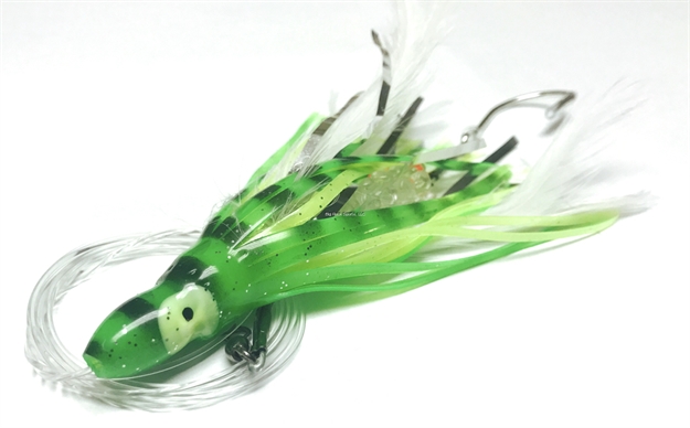 Picture of R&R Rigged Mahi Magnet Trolling Lure, 5.38", Green/Yellow
