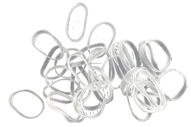 Picture of R&R Small Clear Rigging Band - 200 Count