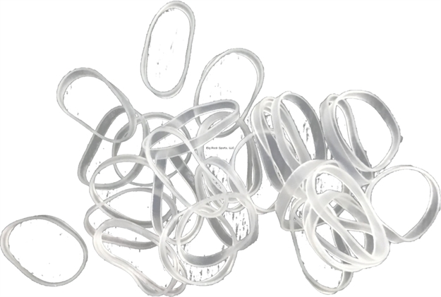 Picture of R&R Small Clear Rigging Band - 50 Count
