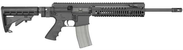 Picture of Rock River Arms Ar1297 Lar Tri-Rail Handguard Semi-Automatic 223 Remington/5.56 Nato 16" 30+1 6-Position Folding Black Stk Black