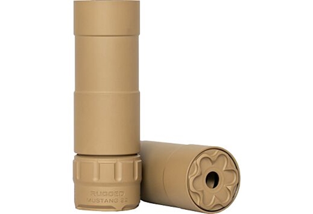 Picture of RS Suppressors Mustang 22 Keyed Baffles Cerakote Fde P51FDE22