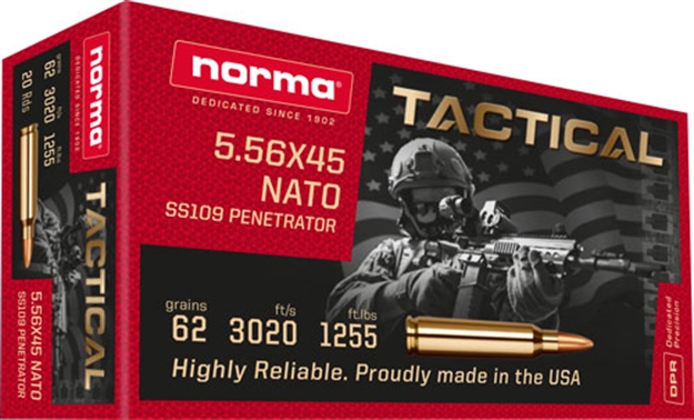 Picture of Ruag Ammo 5.56 (Ss109) 62Gr. Green Tip 20-Pack