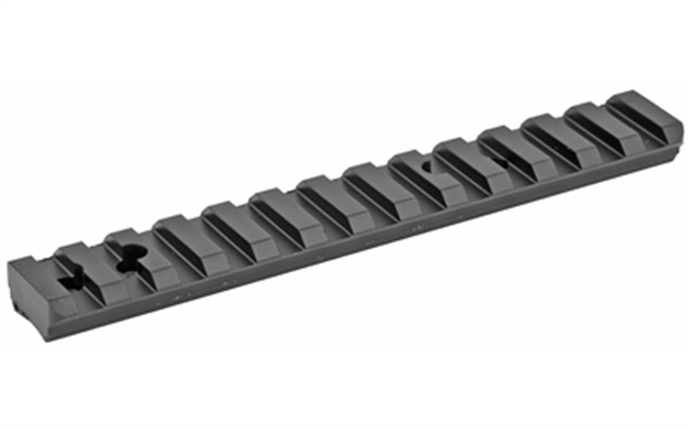 Picture of  Ruger 90674 Picatinny Rail  Black Anodized Aluminum Fits Ruger American Rimfire 0 Moa 736676906741