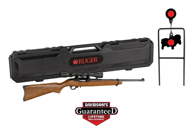 Picture of 10/22 Carb 22Lr Bl/Wd Scp Tgt#