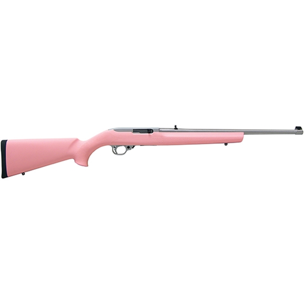 Picture of Ruger 10/22 22Lr SS Pink Hogue Syn