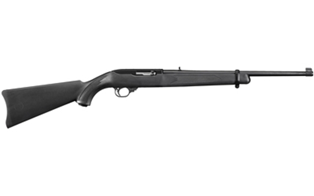 Picture of  Ruger 1151 10/22 Carbine Full Size 22 LR 10+1 18.50" Satin Black Alloy Steel Barrel, Aluminum Receiver, Fixed Black Synthetic Stock, Right Hand 736676011513