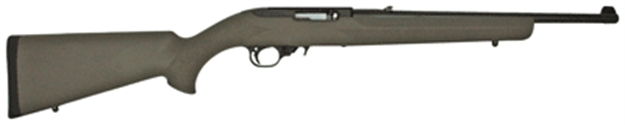 Picture of Ruger 10/22 Carbine .22Lr 16" Blued Hogue OD Green Synthetic