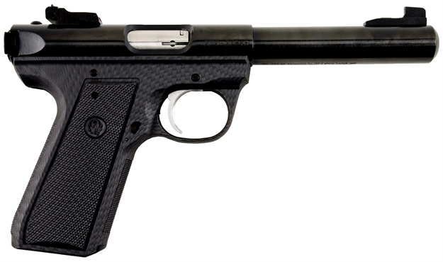 Picture of Ruger 10157 22/45 Target Sao 22Lr 5.5" BB 10+1 Waterdog Micro Carbon Fiber Print