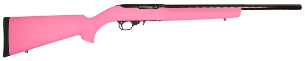 Picture of Ruger 11194 10/22 Target SA 22Lr 20" 10+1 Pink Hogue Stock Blued