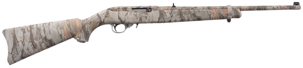 Picture of Ruger 1285 10/22 Carbine Semi-Automatic 22 Long Rifle 18.5" 10+1 Synthetic Naturalgear Natural Camo Stk Naturalgear Natrual Camo