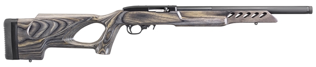 Picture of Ruger 10/22 Target Lite Semi-Auto Rifle, 22 Lr, 16.13" Bbl, Satin Blue, Black Laminated Thumbhole Stock 21186