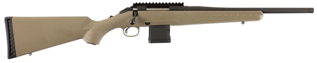Picture of Ruger American Ranch Bolt Action Rifle, 300 Blk, 16.12" Bbl, Flat Dark Earth Synthetic Stock, 10+1 Rnd, Adj. Trigger 26968 736676269686