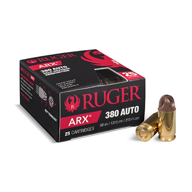 Picture of Ruger Ruger Arx 380 Auto 56Gr Self-Defense, Brass Case, 25 Rnds Per Box