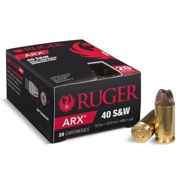 Picture of Ruger 40Sw 107Gr Arx