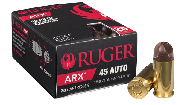 Picture of Ruger 45Arxrug20 Arx 45 Acp 118Gr 20Box/10Case