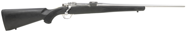 Picture of Ruger 57139 Hawkeye Ultralight M77 243 Win Caliber With 4+1 Capacity, 20" Barrel, Matte Stainless Metal Finish & Black Synthetic Stock Right Hand (Compact)