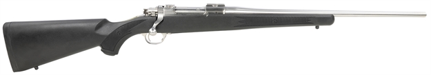 Picture of Ruger 57141 Hawkeye Ultralight M77 30-06 Springfield Caliber With 4+1 Capacity, 20" Barrel, Matte Stainless Metal Finish & Black Synthetic Stock Right Hand (Compact)