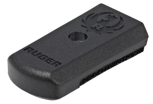 Picture of  Ruger 90622 Floorplate  Compatible With Ruger Lcp II 6-Round Magazine, Flush Fit, Black Polymer 736676906222