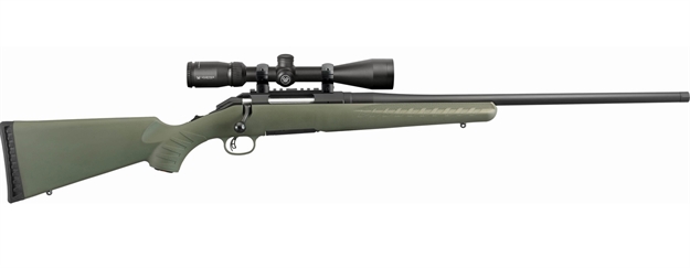 Picture of Ruger American Bolt Action Rifle Combo, 6.5 Creedmoor, Rh, 22" Bbl, Moss Green Synthetic Stock, Vortex Scope 4-12X44 , 5-Round 16953 736676169535