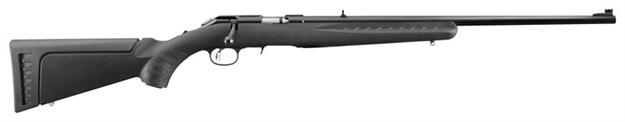 Picture of Ruger American .22Lr 10-Shot 22" Matte Blk Fiber Optic Sigt