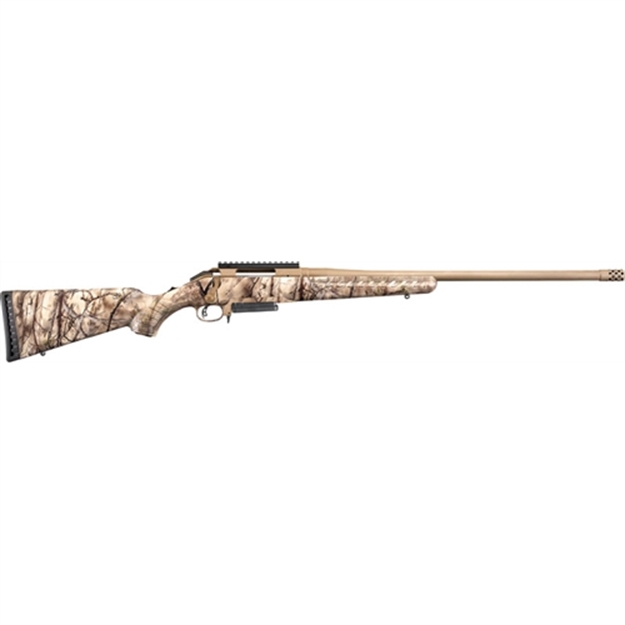 Picture of Ruger American Bolt Action Rifle 243 Win GO Wild Camo Stk 22" Cerakote Bronze Bbl 3Rd 26924 736676269242