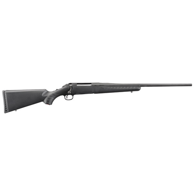 Picture of Ruger American Standard Bolt Action Rifle 308 Win, Rh, 22 In, Matte Blk, Syn Stk, 4+1 Rnd, Adj Trgr 6903