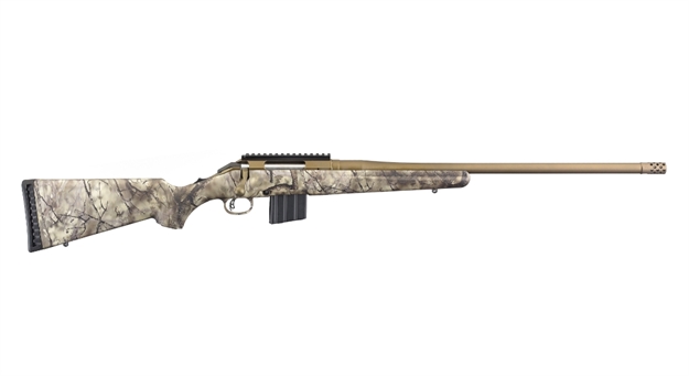 Picture of Ruger American Bolt Action Rifle, 350 Legend, GO Wild Synthetic Stock, 22" Bronze Cerakote Bbl, 5+1 Rnd 26986