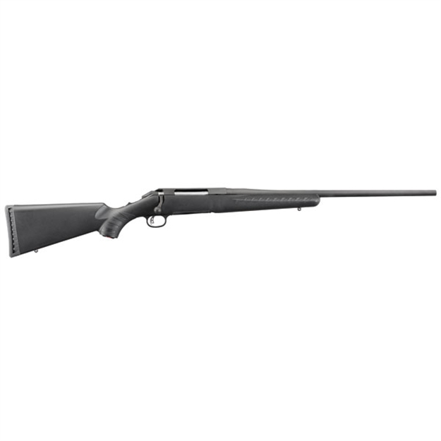 Picture of Ruger American Standard Bolt Action Rifle 7Mm-08 Rem, Rh, 22 In, Matte Blk, Syn Stk, 4+1 Rnd, Adj Trgr 6906