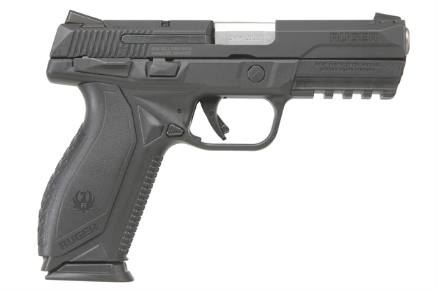 Picture of Ruger American Semi-Auto Pistol, 9Mm, 4.2" Bbl, 10Rnd, Black, Manual Safety 8638