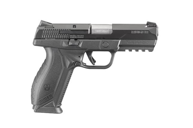 Picture of Ruger American Semi-Auto Pistol 9Mm 4.2" 10Rnd Black State Laws Apply 8607