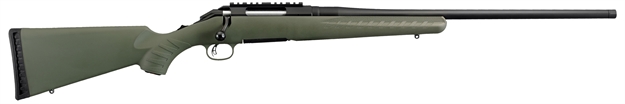 Picture of Ruger American Predator Bolt Action Rifle 308 Win, Rh, 18 In, Matte Blk, Syn Stk, 4+1 Rnd, Adj Trgr 6974