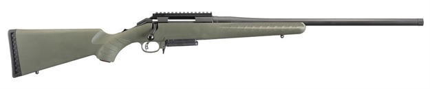 Picture of Ruger American Predator Bolt Action Rifle, 6.5 Creed, 22" Bbl, 3+1 Rnd, Moss Green Synthetic Stock 26973