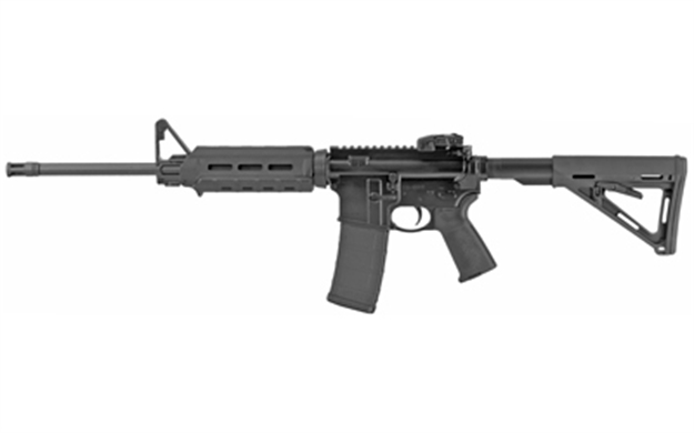 Picture of  Ruger 8515 Ar-556  5.56X45mm 30+1 16.10" Threaded Medium Contour Barrel, Hard Coat Anodized Finish, Magpul M-Lok Handguard, Telescoping Magpul Moe Stock, Magpul Pmag