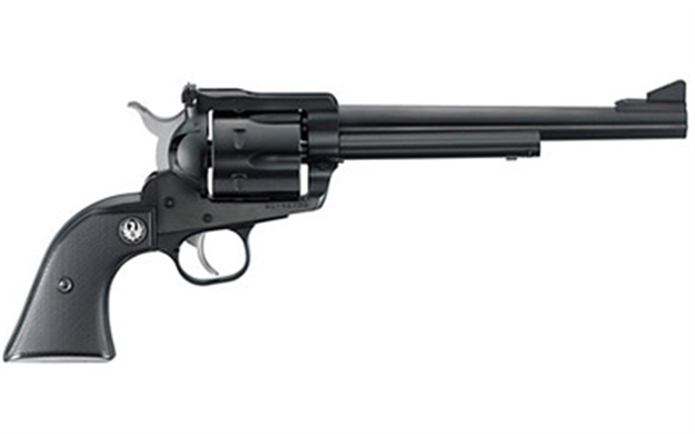 Picture of  Ruger 0505 Blackhawk  30 Carbine 6 7.50" Blued Alloy Steel, Cylinder & Frame, Black Rubber Grip, Transfer Bar Safety, Exposed Hammer 736676005055