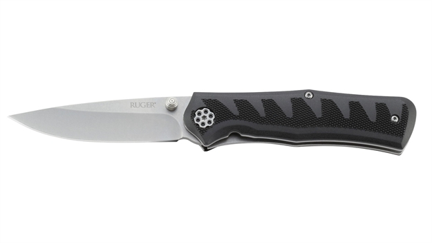 Picture of Ruger Crack-Shot Compact Folding Knife Assisted Open Locking Liner 3.5" Drop Point Blade