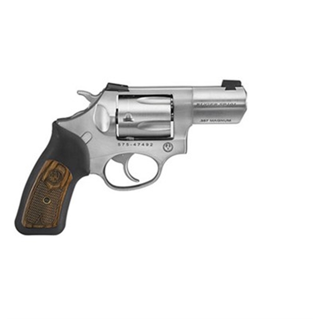 Picture of Ruger DA Revolver  357 Mag 2.25"  Bbl Satin Stainless 5774
