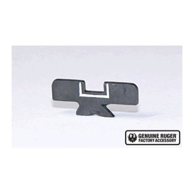 Picture of Ruger DA Revolver Steel Rear Sight Blade White Outline