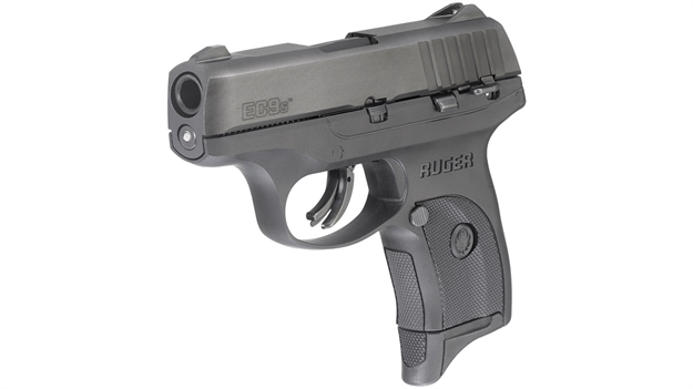Picture of Ruger Ec9s Semi-Auto Pistol, 9Mm, 3.12" Bbl, Black, Glass-Filled Nylon Grip, 7+1 Rnd, Integral Sights 3283 736676032839