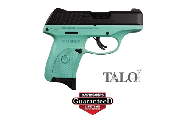 Picture of Ruger Ec9s 9Mm Luger AS 7-Shot Blued Slide/Turquoise Frame < 3285