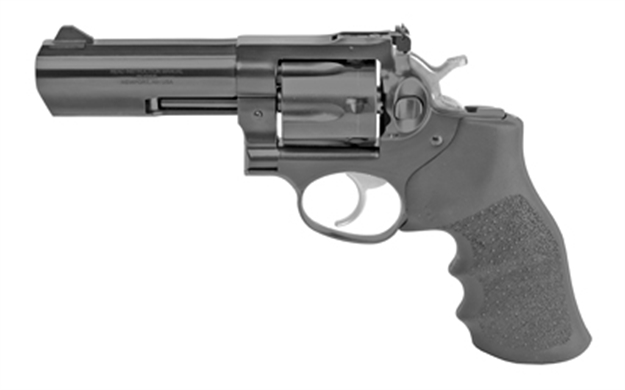 Picture of  Ruger 1702 Gp100  Medium Frame 357 Mag 6Rd 4.20" Blued Alloy Steel Barrel, Cylinder & Frame, Hogue Monogrip, Transfer Bar Safety, Exposed Hammer