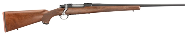 Picture of  Ruger 37121 Hawkeye  Sports South Exclusive Full Size 270 Win 4+1 22" Satin Blued Alloy Steel Barrel, Receiver W/Integral Scope Mount, American Walnut Fixed Stock, Right Hand 736676371211