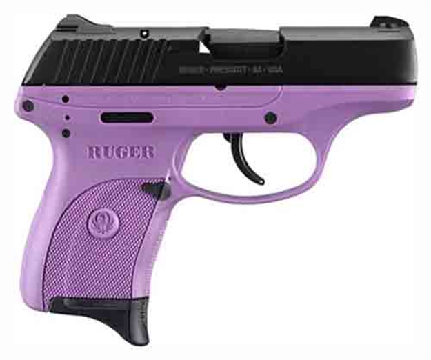 Picture of Ruger Lc380 .380Acp Adj 7-Shot Blue Slide/Purple Frame (Talo)