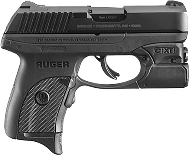 Picture of Ruger Lc9s 9Mm Luger AS 7-Sh W/Ctc Laser Blued Syn(Talo)