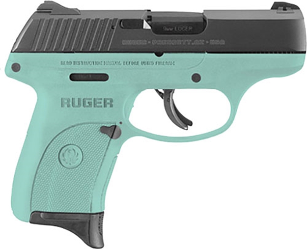 Picture of Ruger Lc9s 9Mm Luger AS 7-Shot Blued/Sld Turquoise Frm (Talo)