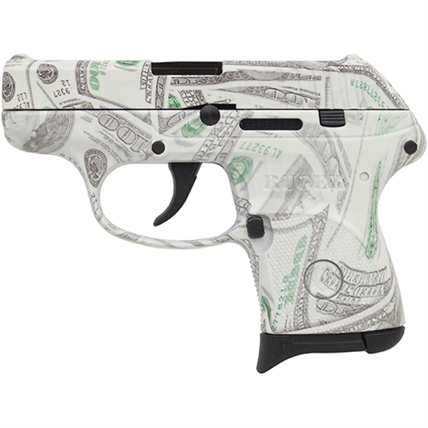 Picture of Ruger Lcp 380Acp Glowing $100 Bills