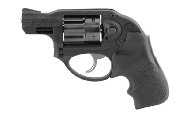 Picture of  Ruger 5401 Lcr  Small Frame 38 Special +P 5Rd 1.87" Matte Black Steel Barrel, Black Pvd Cylinder ,Matte Black Aluminum Frame, Hogue Tamer Monogrip Grip, Concealed Hammer