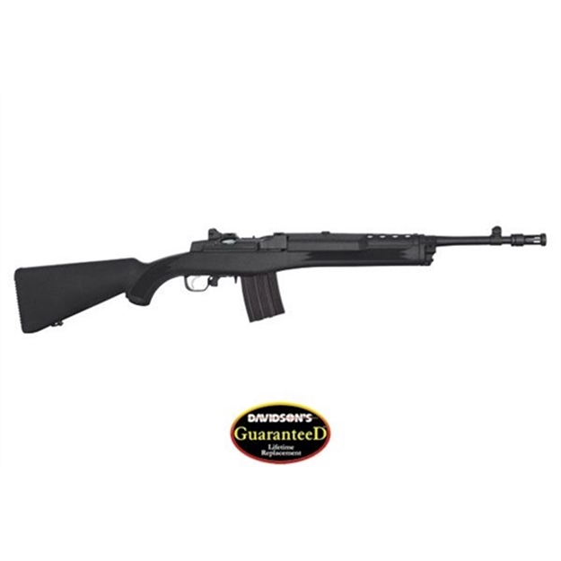 Picture of  Ruger 5847 Mini-14 Tactical 223 Rem/5.56X45mm Nato 20+1 16.12"  Threaded Factory Installed Flash Suppressor Barrel, Blued Alloy Steel, Synthetic Stock, Optics Ready