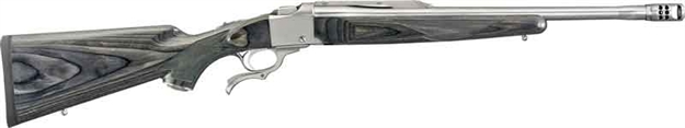 Picture of Ruger No.1 .450 Bushmaster 20" Stainless Black Laminate
