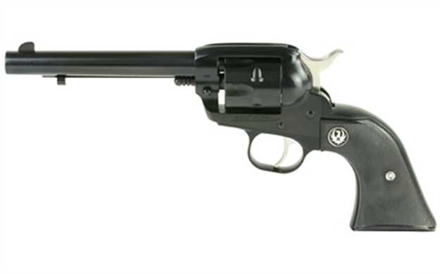 Picture of  Ruger 0629 Single-Six Convertible 22 Lr/22 Wmr 6Rd 5.50" Blued Alloy Steel Barrel, Cylinder & Frame, Black Checkered Rubber Grip, Transfer Bar Safety, Exposed Hammer
